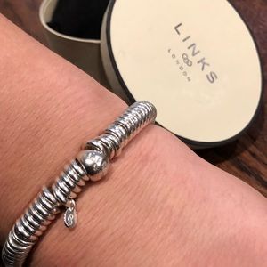 Sweetie Sterling Silver Charm Bracelet